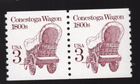 Scott #2252a Conestoga Wagon Coil Pair of Stamps - MNH