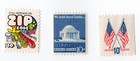 Scott #1509-1510-1511 Flags Jefferson Memorial Zip Code (3) Single Stamps - MNH