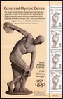 Scott #3087 32¢ Greece - OLYMPIC DISCUS THROWER - Title Block of 4 Stamps - MNH