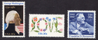 Scott #1950-1951-1952 FDR Love Flowers George Washington Single Stamp - MNH