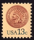 Scott #1734 Indian Head Penny Single Stamp - MNH