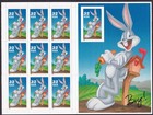 Scott #3138 Bugs Bunny Sheet of 10 Stamps - Imperf