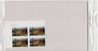 Scott #c138a Acadia National Park Plate Block of 4 Airmail Stamps - Sealed