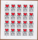 Scott #5953a Heart Reaching for Love Full Sheet of 20 Forever Stamps - MNH