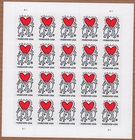 USPS Heart Reaching for Love Sheet of 20 Forever Stamps - MNH (5953)