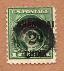 Scott #K1 George Washington China Overprint Single Stamp - Used #2
