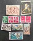 Stamp France 1969-1974 set of 11 used