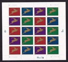 Scott #3359a (3356-59) Reindeer (Christmas) Sheet of 20 Stamps - MNH