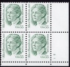 Scott #2940 Alice Hamilton, MD Plate Block Of 4 Stamps - MNH P#B1