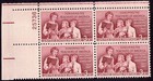 Scott #1093 Teachers Plate Block of 4 Stamps - MNH P#25736