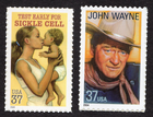 Scott #3876-3877 John Wayne Duke Sickle Cell Anemia Single Stamps - MNH