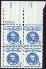 Scott #1125 Jose de San Martin (Argentina) Plate Block of 4 Stamps - MNH P#26241