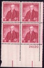 Scott #1121 Noah Webster (Dictionary) Plate Block of 4 Stamps - MNH P#26120