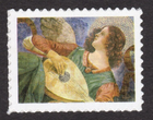 Scott #4477 Christmas Angel with Lute Single Stamp - MNH
