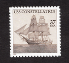 Scott #3869 USS Constellation Single Stamp - MNH