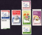 Scott #1810a (1805-10) Letter Writing (6) Single Stamps - MNH