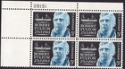 Scott #1270 Robert Fulton Steamboat Plate Block of 4 Stamps - MNH