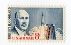 Scott #c69 Robert H. Goddard Rocket Scientist Single Airmail Stamp - MNH