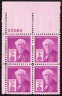 Scott #945 Thomas Edison Plate Block of 4 Stamps - MNH P#23562