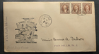 Stamp Canada 1937 FDC King George VI A87 #232 NJ address