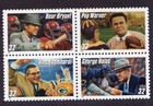 Scott #3146a (3143-46) Football Coaches Block of 4 Stamps - MNH