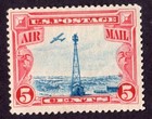 Scott #C11 5¢ Beacon on Rocky Mountains Single Stamp - MNH #1
