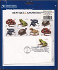 Scott #3818a Reptiles and Amphibians Sheet of 20 Stamps w/FDC - Sealed Blue
