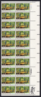 Scott #2037 Civilian Conservation Corps Plate Block of 20 Stamps - MNH UR