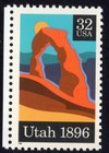 Scott #3024 Utah Single Stamp - MNH