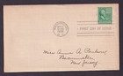 Scott #825 James A. Garfield Washington DC 11-10-1938 FDC