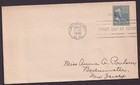 Scott #820 James Buchanan Washington DC 10-13-1938 FDC