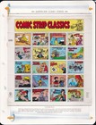 Scott #3000 Comic Strip Classics 4 White Ace Pages - Singles & Sheet
