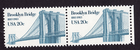 Scott #2041 Brooklyn Bridge Pair of Stamps - MNH