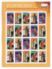Scott #5978-5981a PowWows Native American Culture Sheet of 20 Stamps - MNH