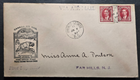 Stamp Canada Cover 1937 Air Mail B. C. to NJ King George VI