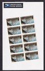 SCOTT #3286 IRISH IMMIGRATION Block of 10 Stamps - Sealed