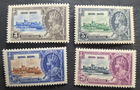 Stamp British Colony Hong Kong 1935 Silver Jubilee CD301 #147-150 MNH