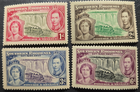 Stamp British Colony Southern Rhodesia 1937 George VI + Elizabeth A7 #38-41 MNH