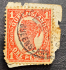 Stamp Queensland 1879-81 Queen Victoria A3 #57a used