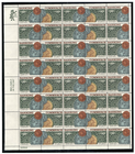 Scott #1578a (1577) Banking & Commerce Full Sheet of 40 Stamps - MNH LL in mount