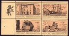 Scott #1443a (1440-43) Historical Preservation Zip Block of 4 Stamps - MNH