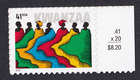 Scott #4220 Kwanzaa Single Stamp - MNH w/Price Selvage