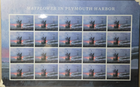 Stamp US #5524 Mayflower in Plymouth Harbor 1620 Sheet of 20 Forever stamps MNH