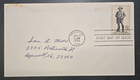 Sam Houston FDC, Scott #1242, 5c, Issued in Houston, TX on JAN 10, 1964