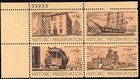 Scott #1443a (1440-43) Historical Preservation Plate Block of 4 Stamps - MNH