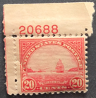 Stamp US 1931 "Golden Gate" #698 A170 P#20688 MNH