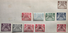 Stamp Danzig Coat of Arms #127,129,131-35,144,145,147 MH