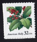 Scott #3177 32¢ American Holly Booklet Single Stamp - MNH