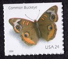 Scott #4001b Common Buckeye Booklet Single Stamp - MNH