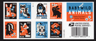 Scott #6015 Baby Wild Animals Booklet Pane of 8 Forever Stamps - MNH